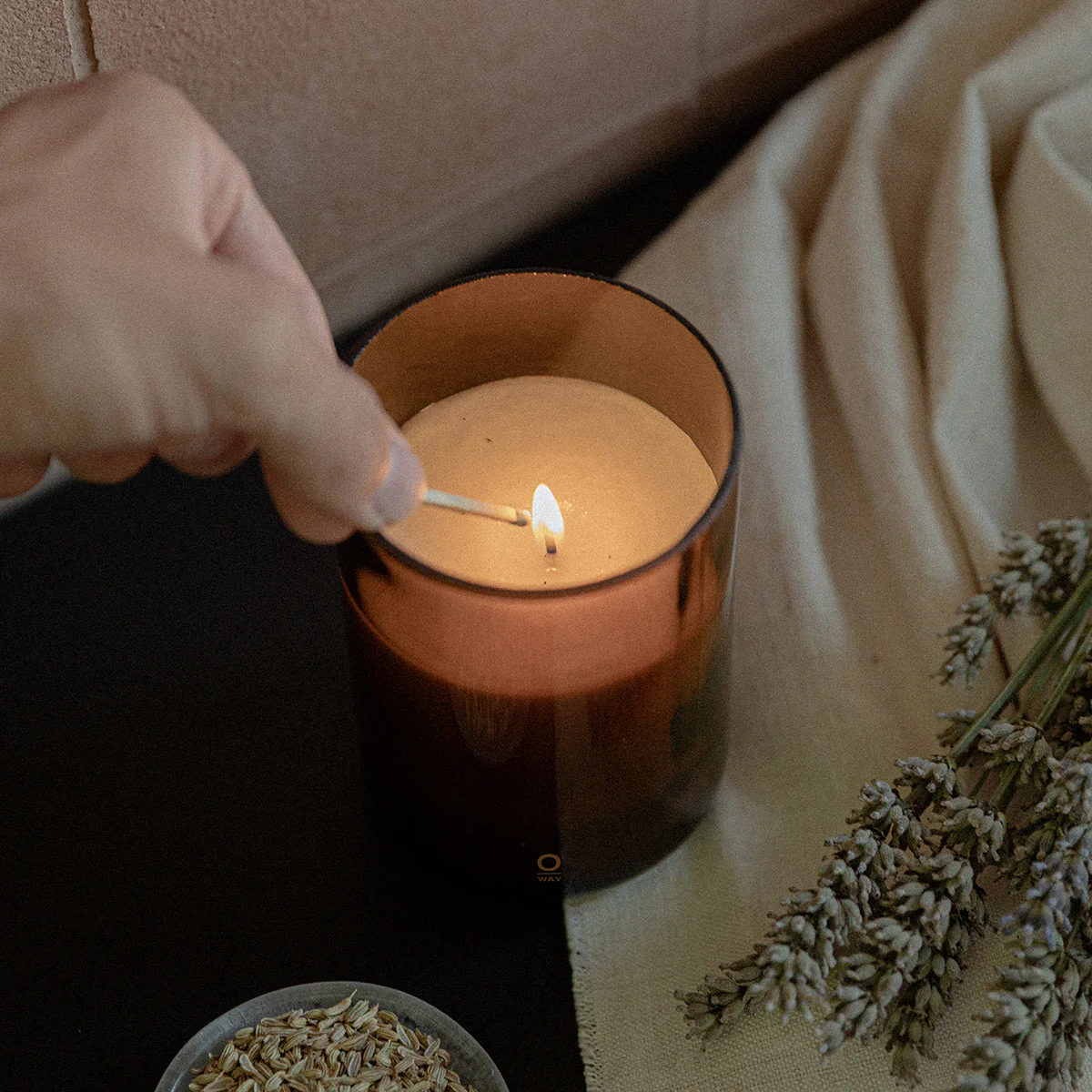 luce lavender-fennel candle - Image 2